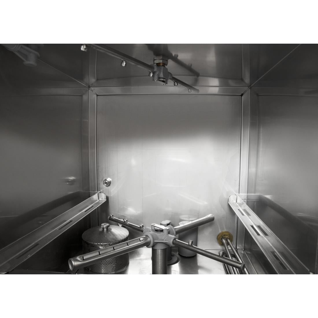 Buffalo Undercounter Glasswasher with Drain Pump 400x400mm Baskets