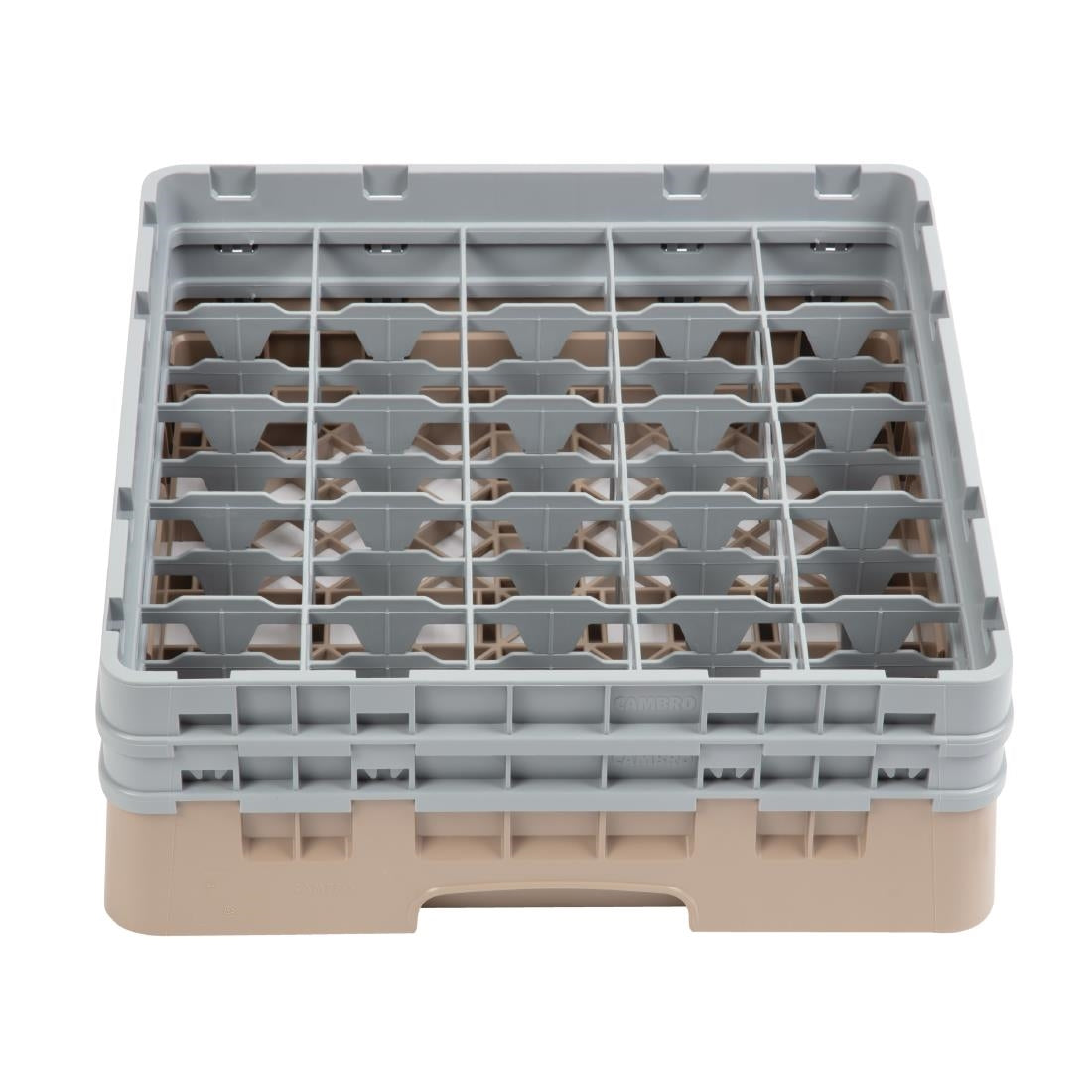 Cambro Camrack Beige 25 Compartments Max Glass Height 133mm