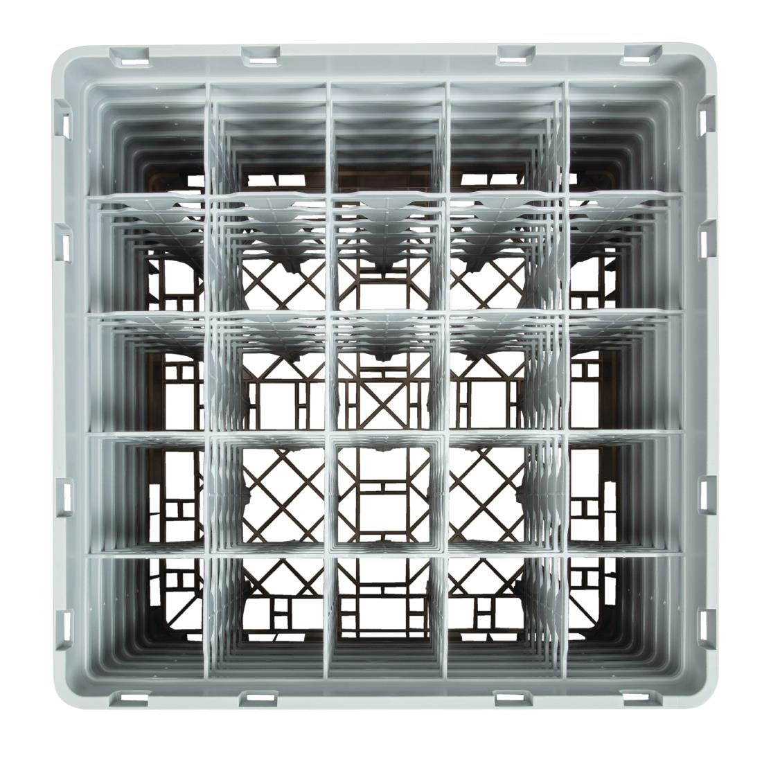Cambro Camrack Beige 25 Compartments Max Glass Height 298mm
