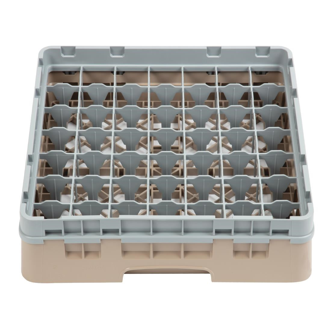 Cambro Camrack Beige 49 Compartments Max Glass Height 92mm