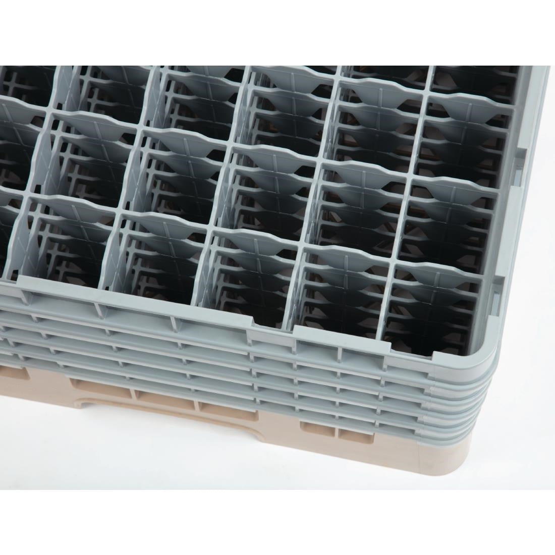 Cambro Camrack Beige 49 Compartments Max Glass Height 257mm