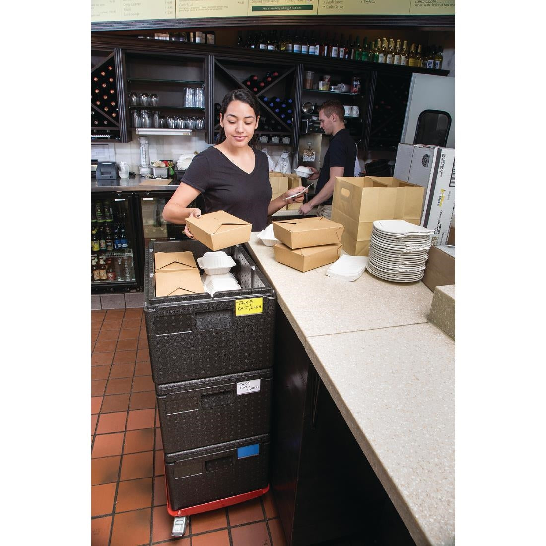 Cambro Insulated Top Loading Food Pan Carrier 46Ltr