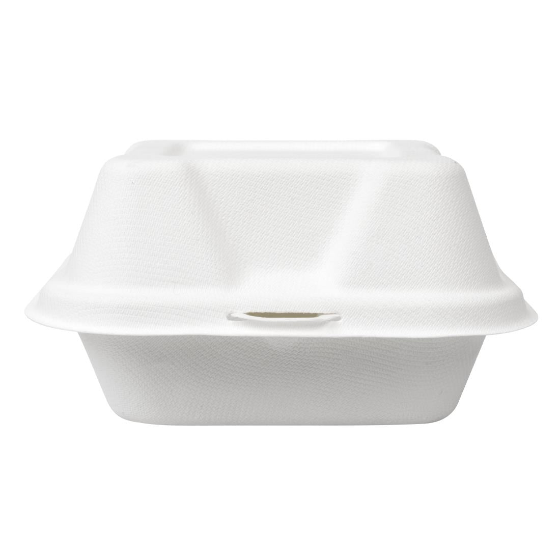 Vegware Compostable Bagasse Burger Boxes 152mm (500 Pack)