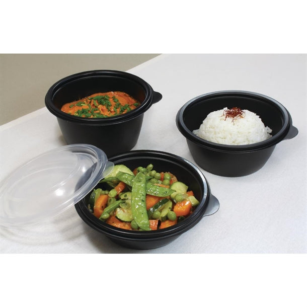 Fastpac Small Round Food Containers 375ml (500 Pack)
