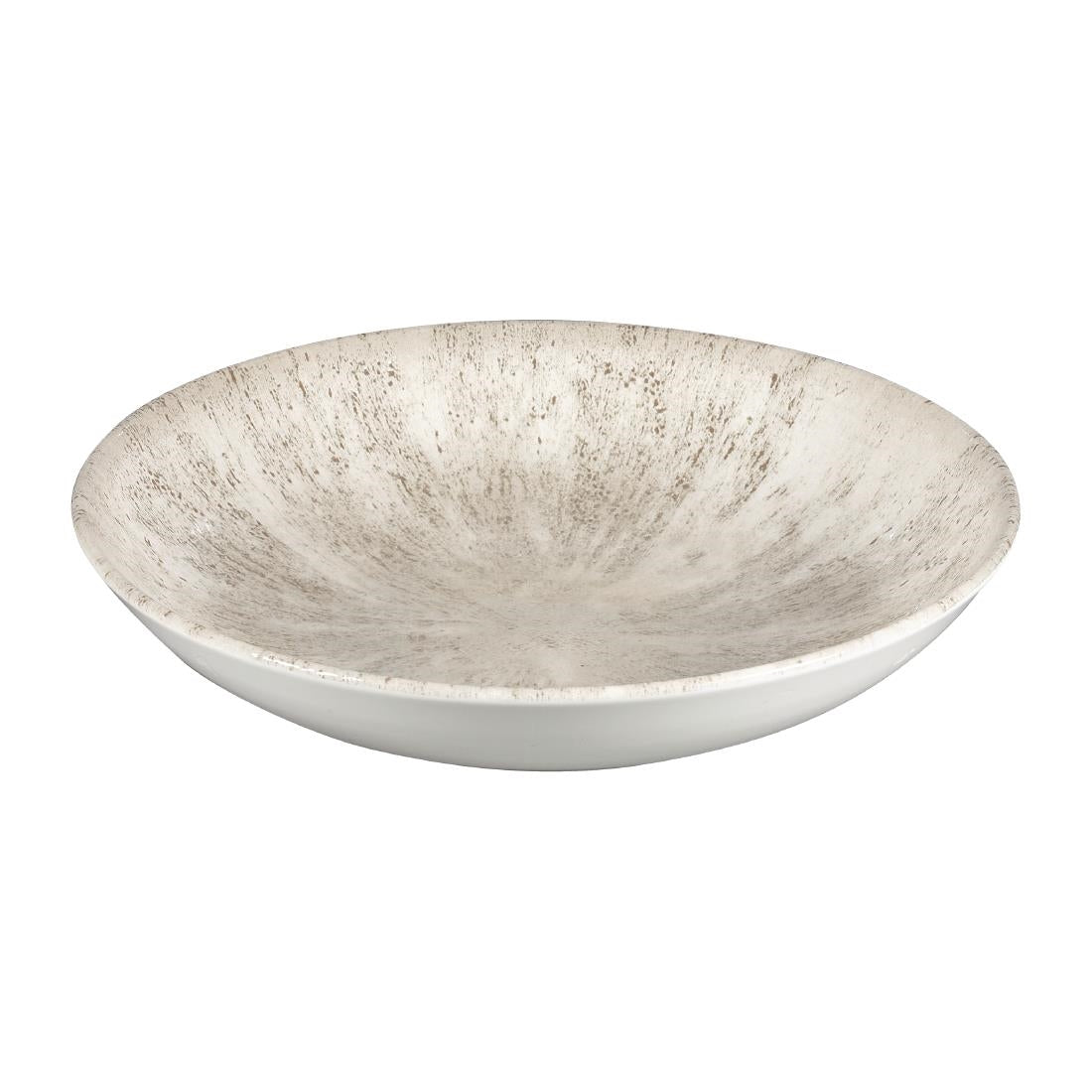 Churchill Studio Prints Stone Coupe Bowls Agate Grey 248mm (12 Pack)