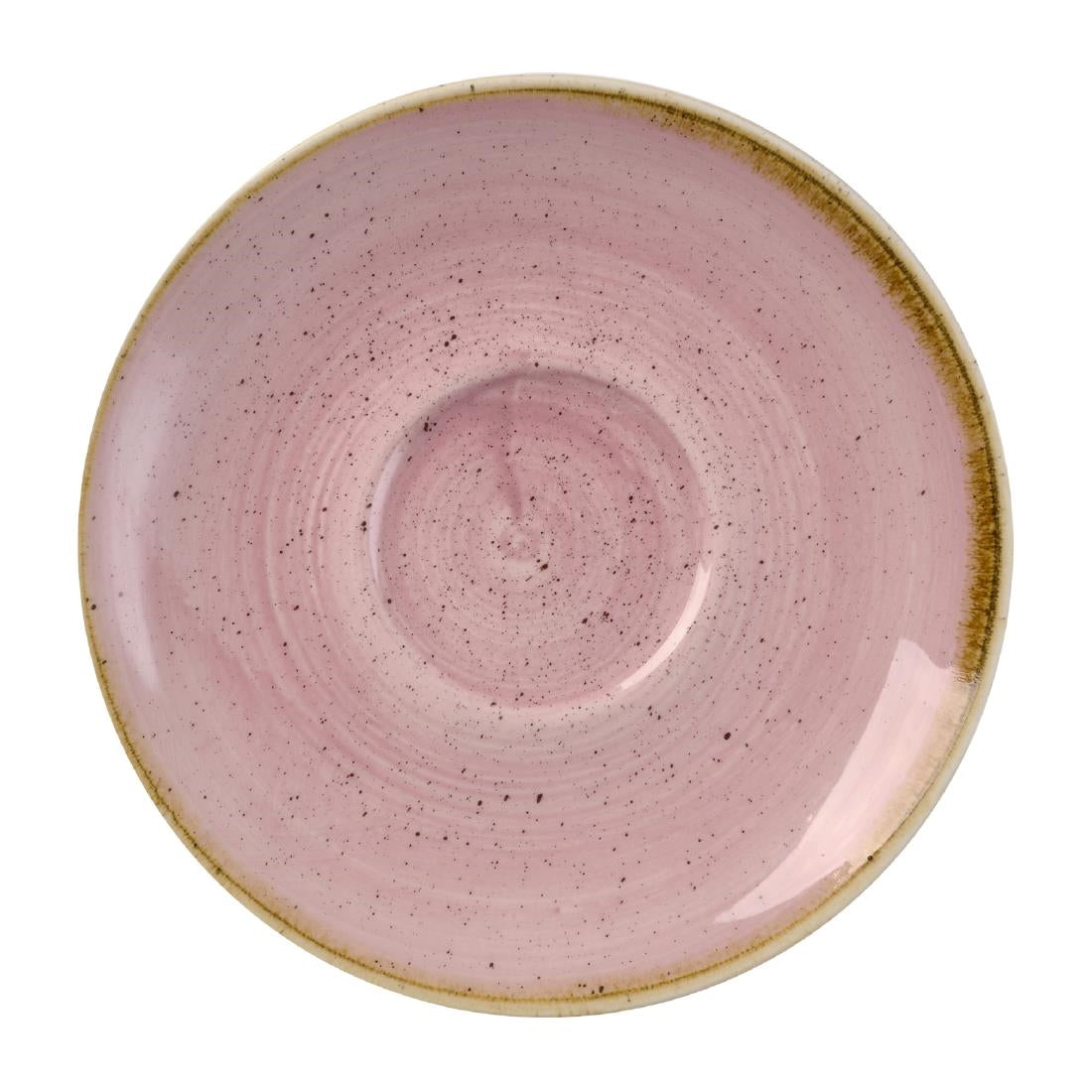 Churchill Stonecast Petal Pink Saucers 156mm (12 Pack)