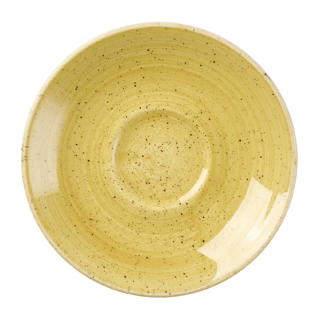Churchill Stonecast Mustard Seed Saucers 118mm (12 Pack)