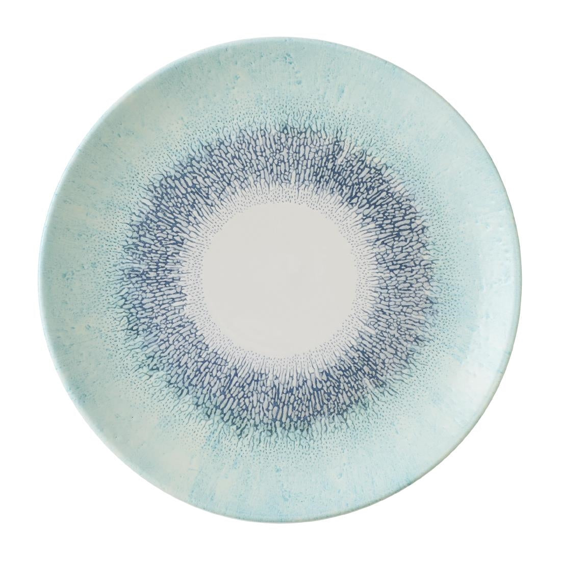 Churchill Studio Prints Fusion Blue Coupe Plates 260mm (12 Pack)
