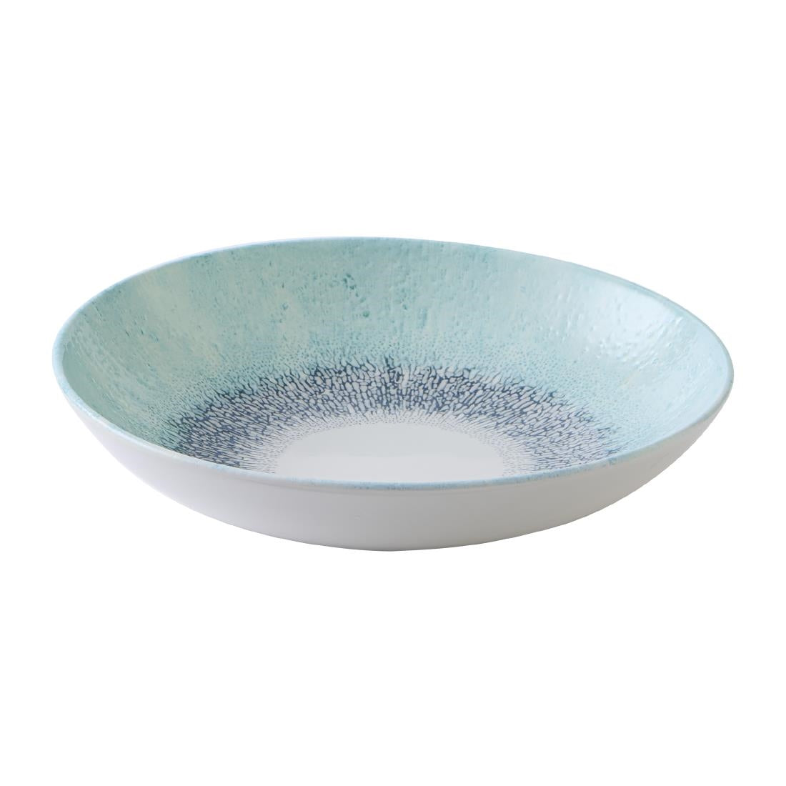 Churchill Studio Prints Fusion Blue Coupe Plates 248mm (12 Pack)