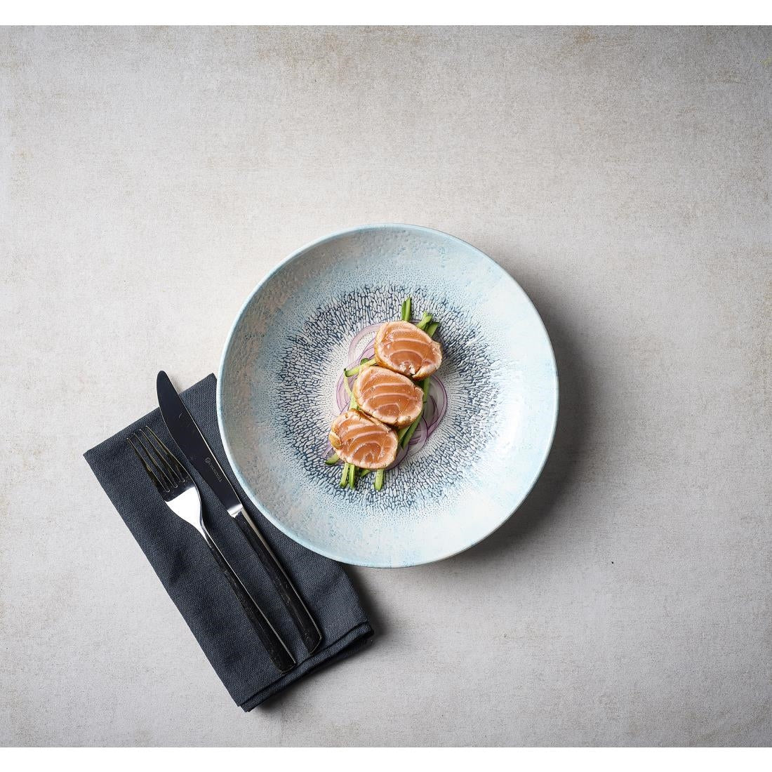 Churchill Studio Prints Fusion Blue Coupe Bowls 182mm (12 Pack)