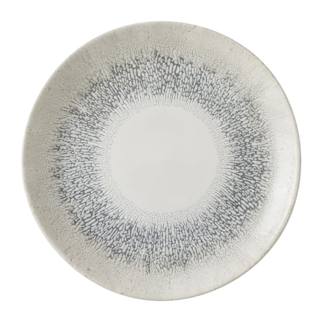 Churchill Studio Prints Fusion Grey Coupe Plates 217mm (12 Pack)