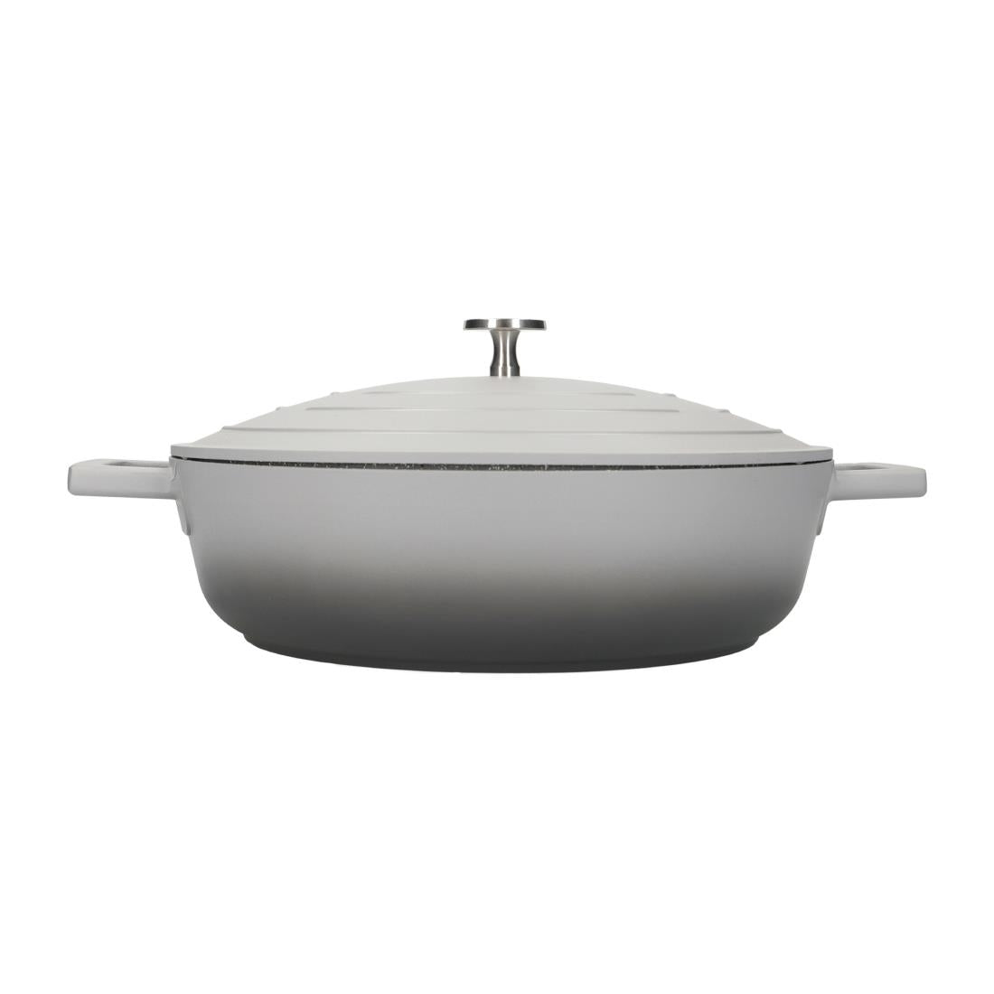 MasterClass Shallow Casserole Dish Grey Ombre 4Ltr