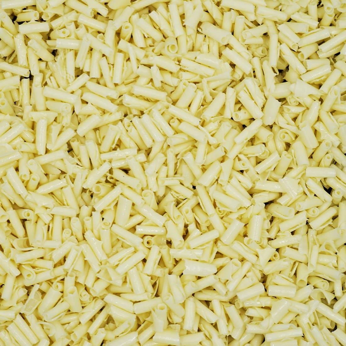 JM Posner White Chocolate Curls (Rainforest Alliance Cocoa) - 4Kg