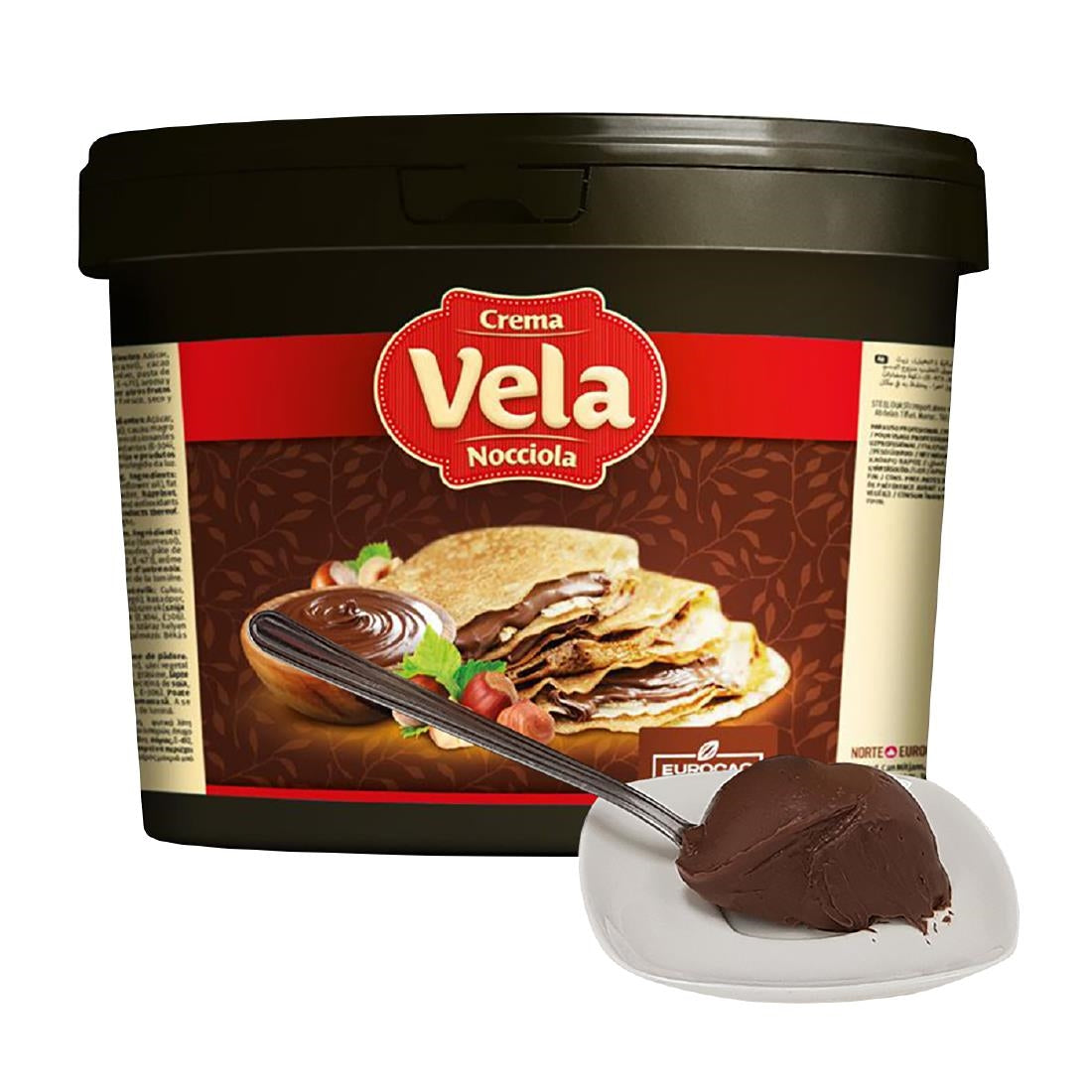 Vela Milk Chocolate Hazelnut Spread (6kg)