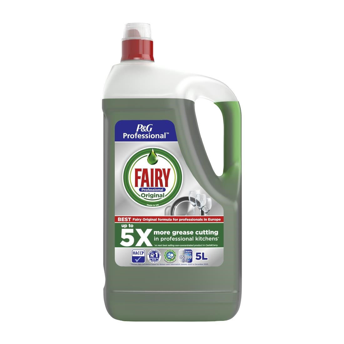 Fairy Professional Washing Up Liquid Original 5Ltr (2 Pack)
