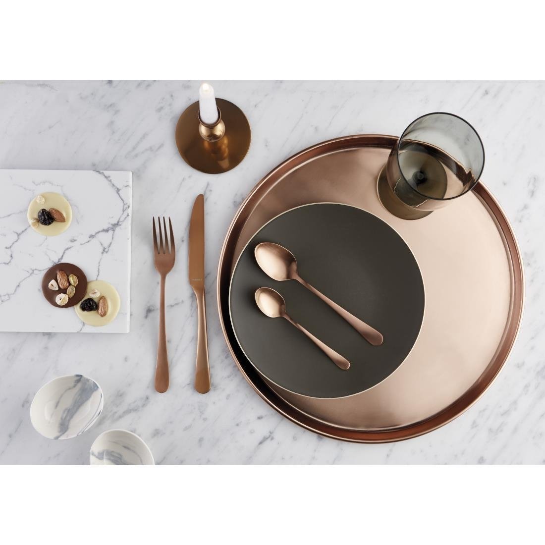 Amefa Blush Table Fork Copper (12 Pack)