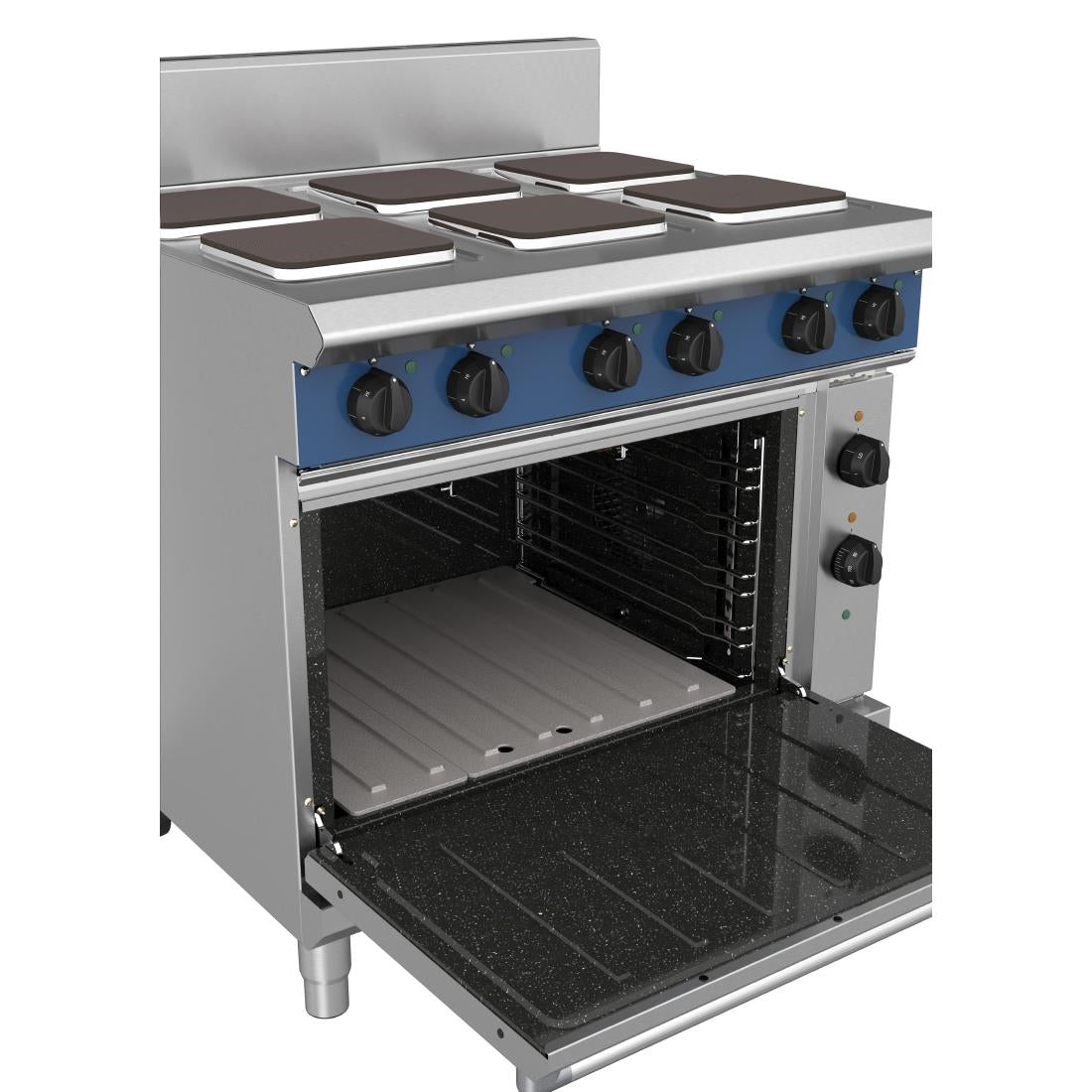 Blue Seal 6 Plate Convection Oven Range 22.2kW E56S