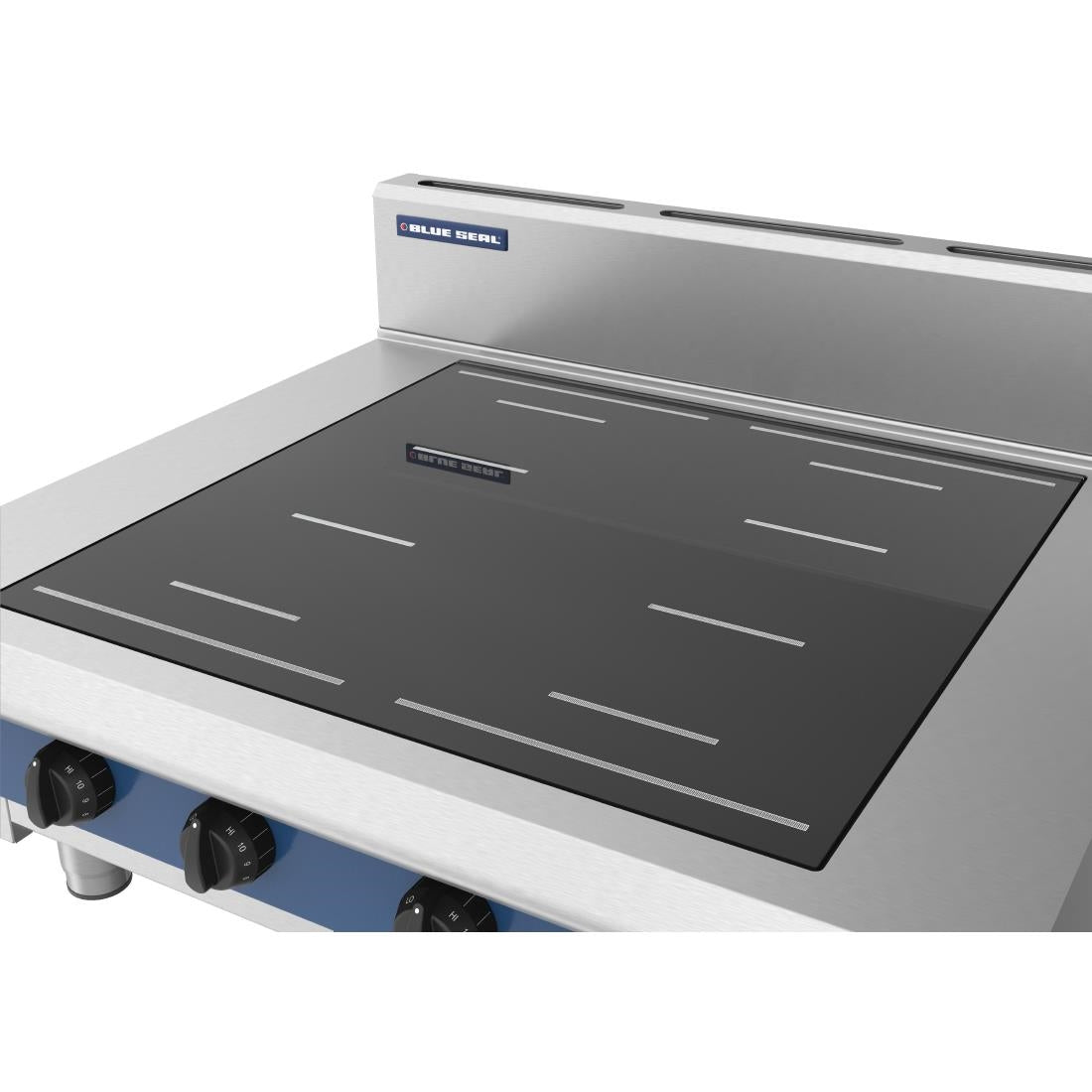 Blue Seal 4 Zone Countertop Full Area Induction Hob 20kW IN514F-B