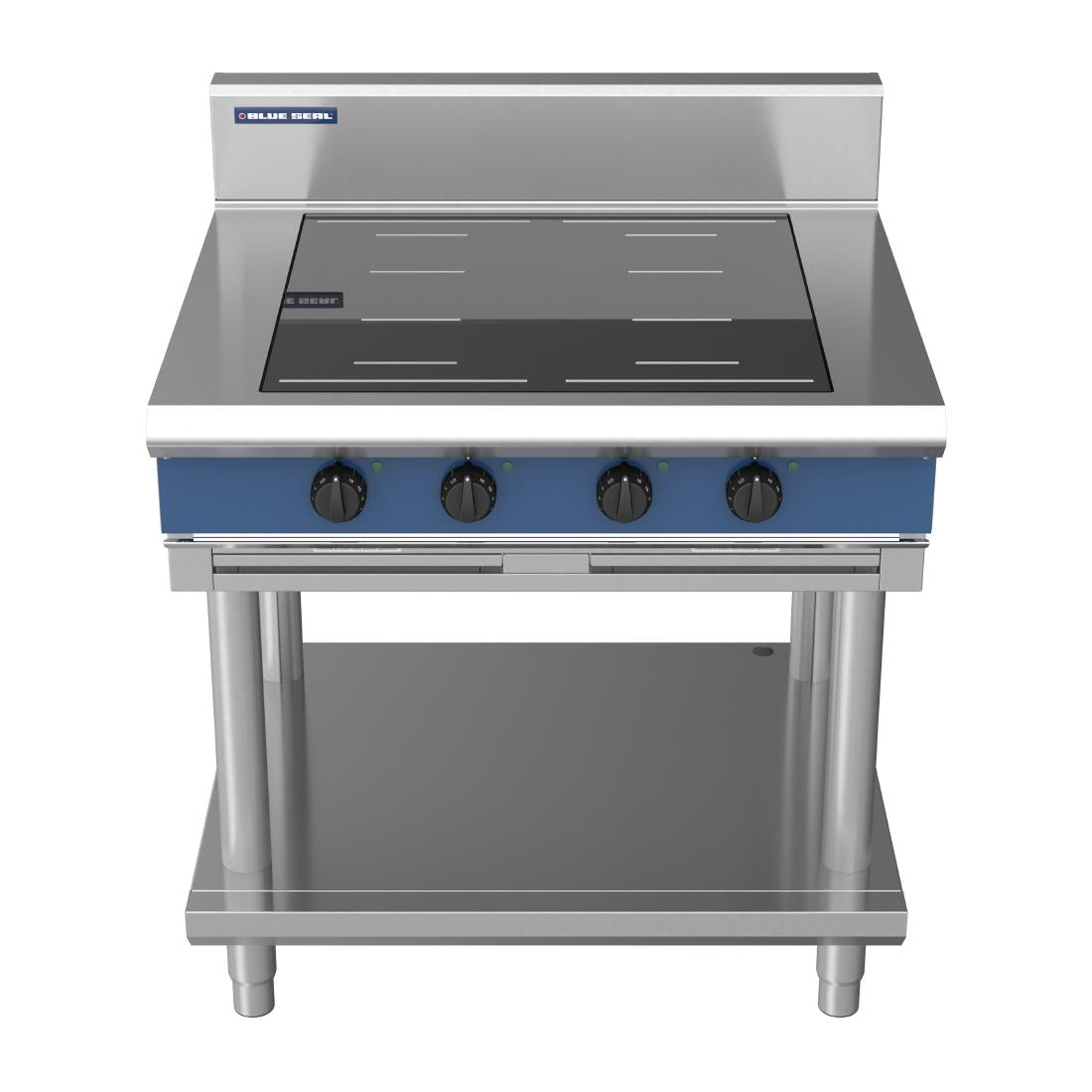 Blue Seal 4 Zone Free Standing Full Area Induction Hob 20kW IN514F-L