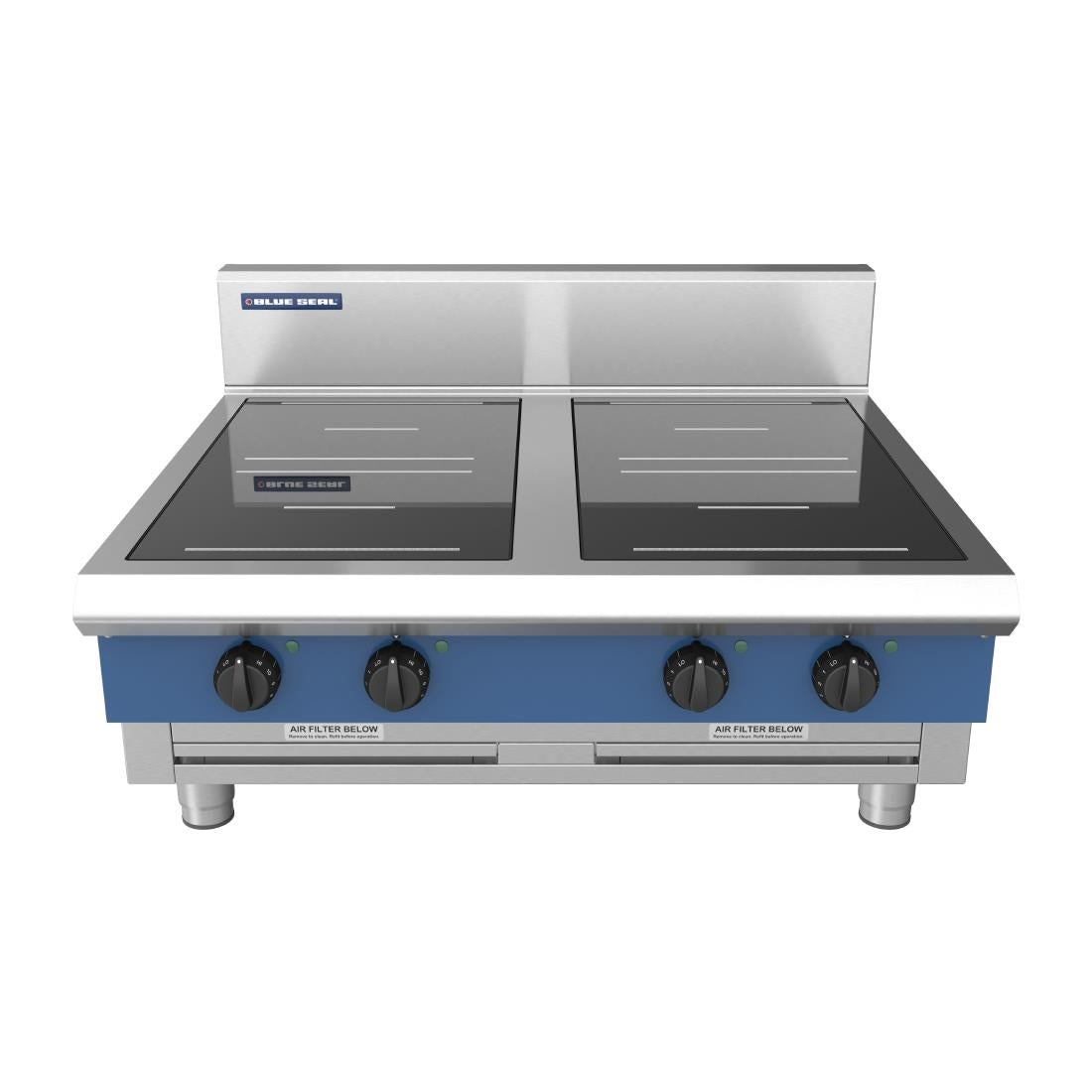 Blue Seal 4 Zone Countertop Induction Hob 20kW IN514R5-B