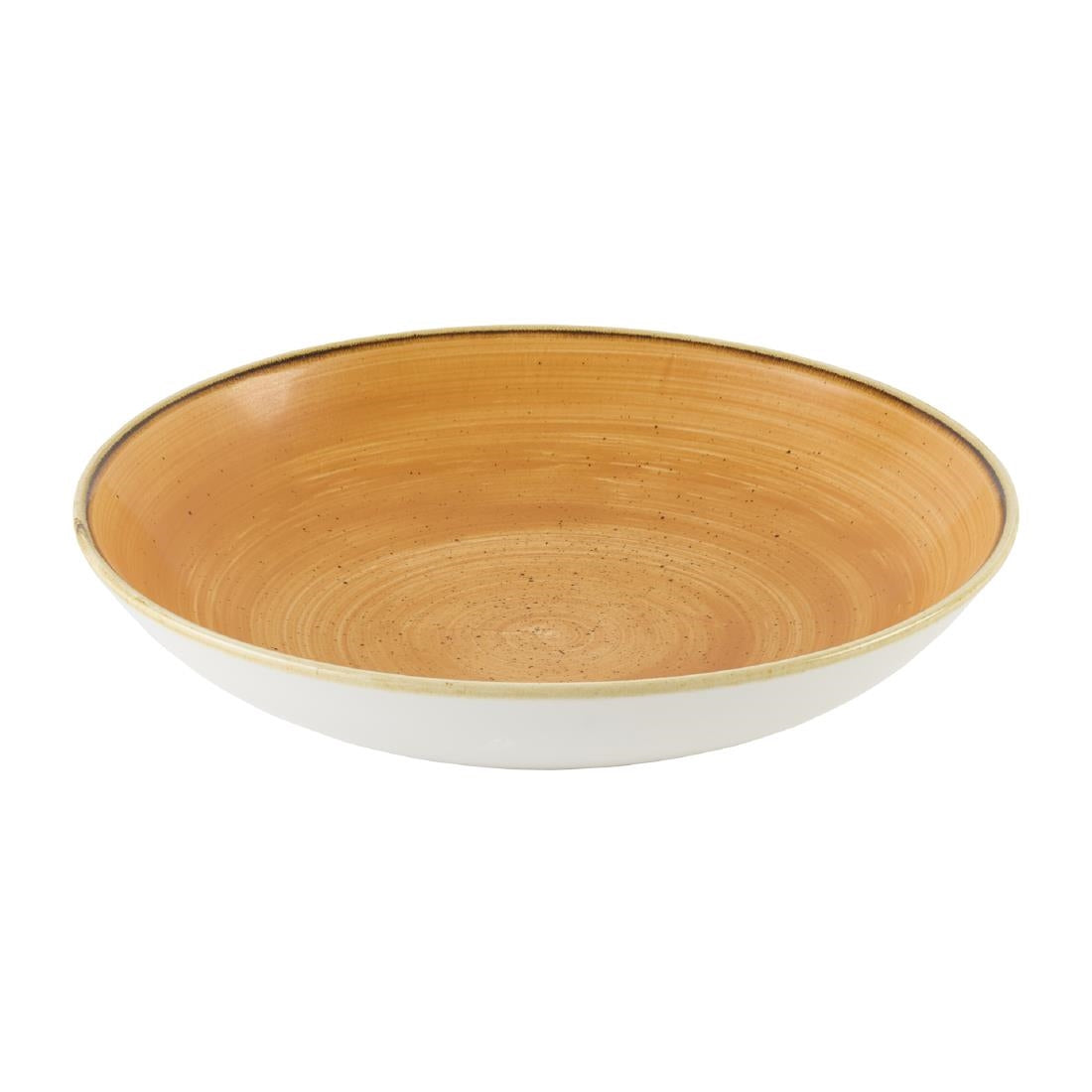 Churchill Stonecast Tangerine Coupe Bowls 248mm (12 Pack)