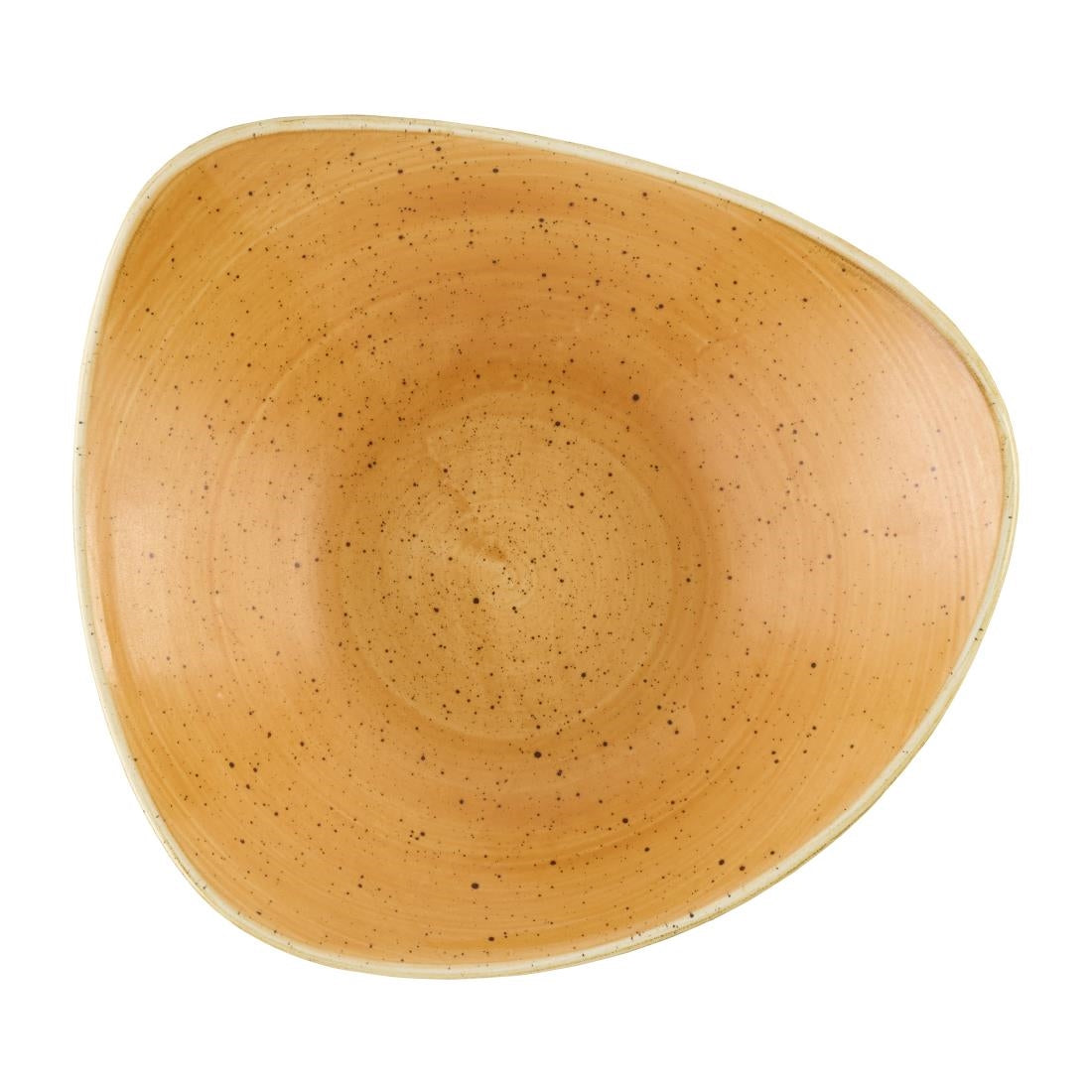 Churchill Stonecast Tangerine Triangle Bowls 235mm (12 Pack)