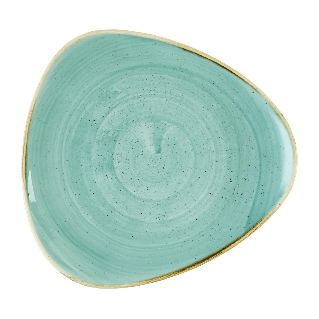 Churchill Stonecast Mint Triangle Plates 229mm (12 Pack)
