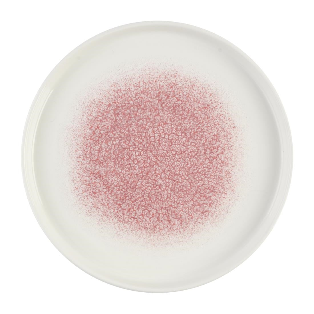 Churchill Studio Prints Raku Rose Quartz Pink Chefs' Walled Plates 210mm (6 Pack)