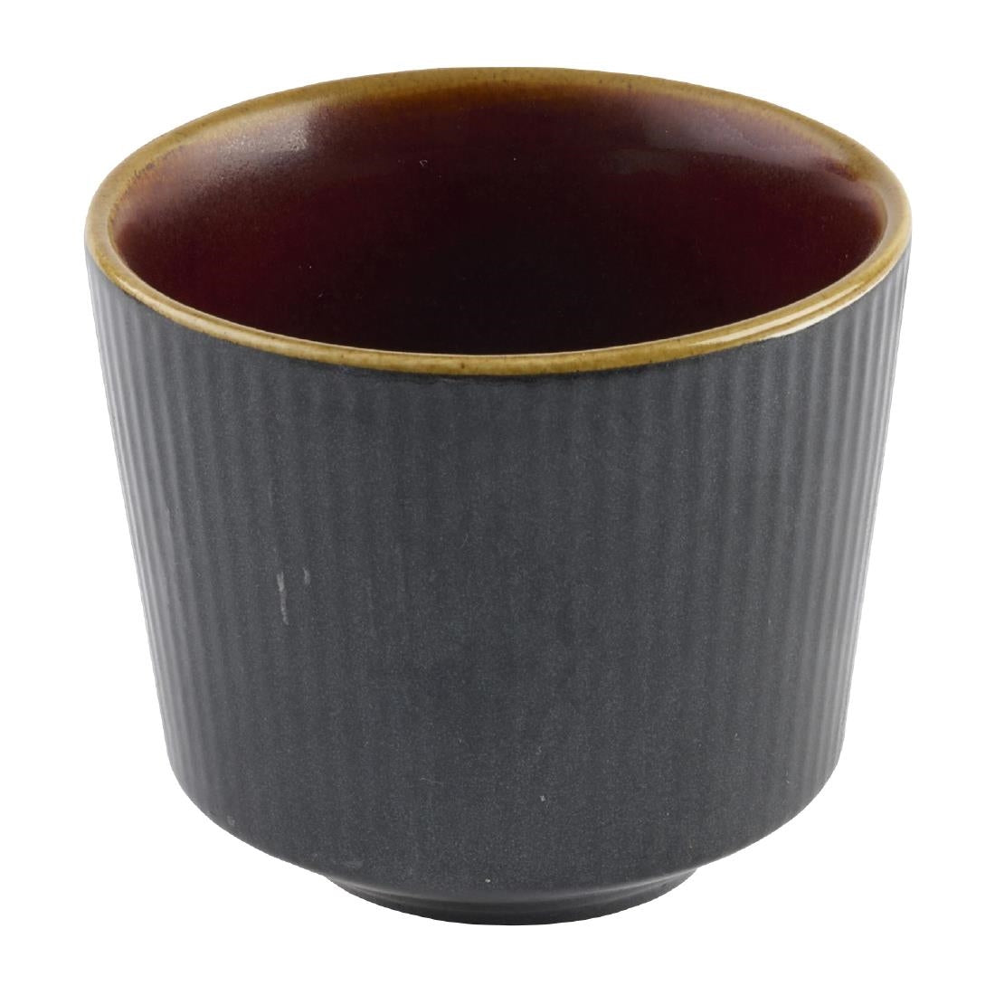 Churchill Nourish Tokyo Black Kochi Chip Mugs 330ml (12 Pack)