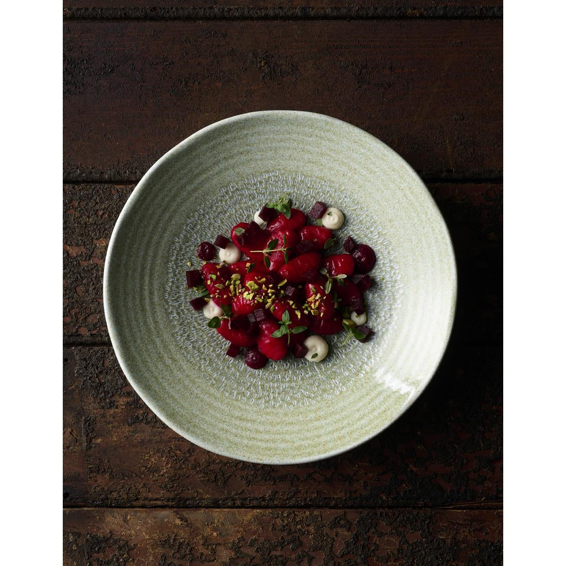 Dudson Harvest Grain Speckled Green Organic Coupe Bowl 150mm (12 Pack)