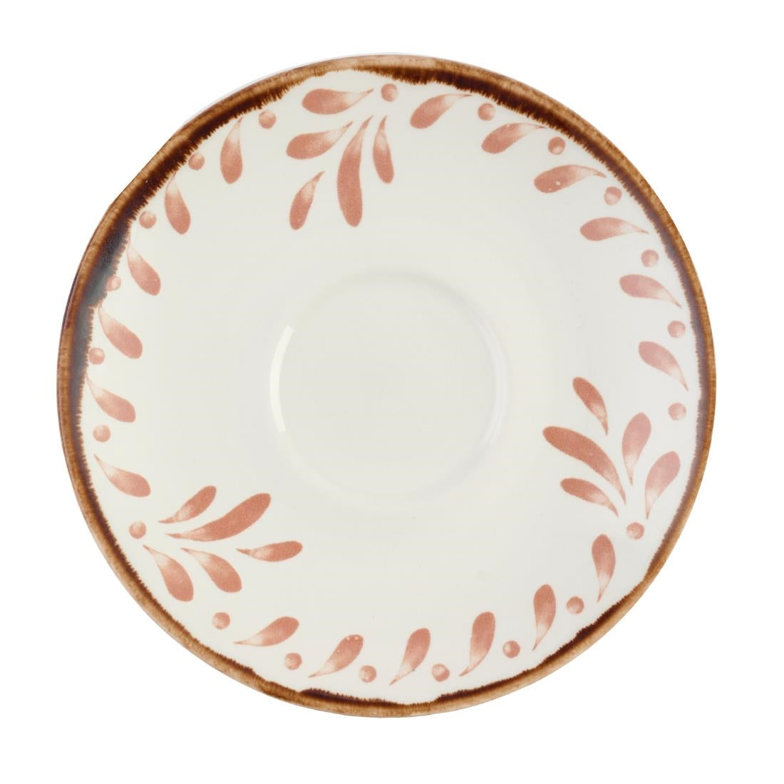 Dudson Harvest Mediterranean Terracotta Saucers 118mm (12 Pack)