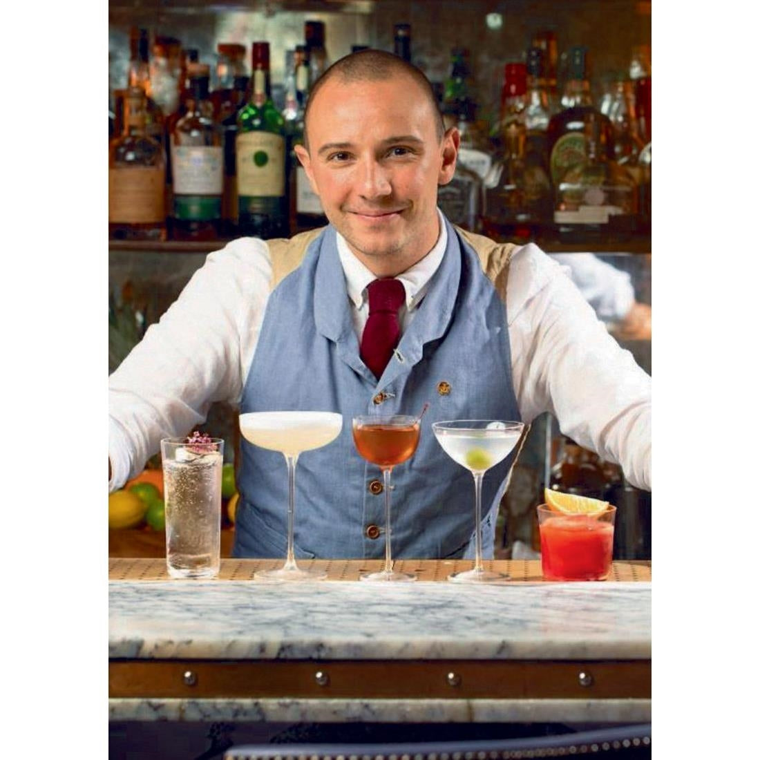 Nude Savage Highball Glasses 330ml (6 Pack)