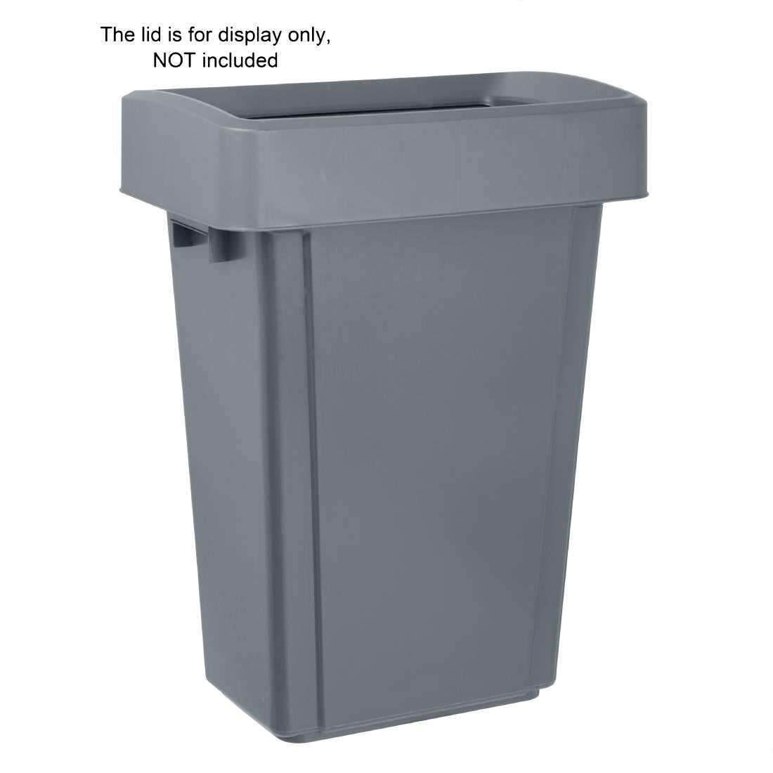Jantex Slim Bin Grey 60Ltr