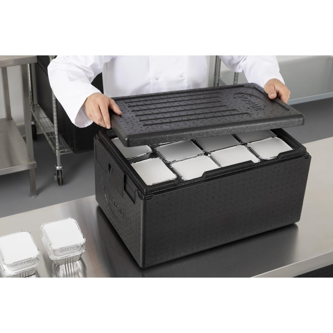 Vogue Insulated Food Transport Box 46L