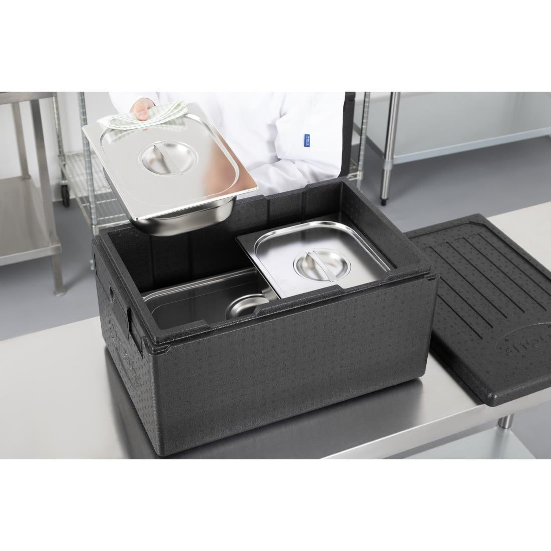 Vogue Insulated Food Transport Box 46L
