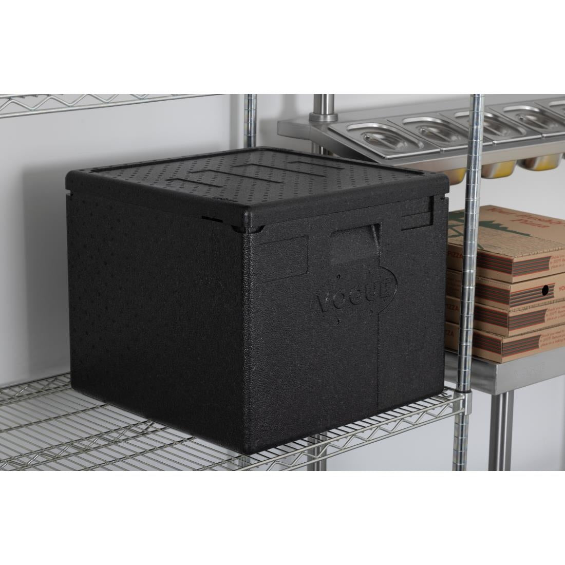 Vogue Insulated EPP Pizza Transport Box 59Ltr 8 Pizza Capacity