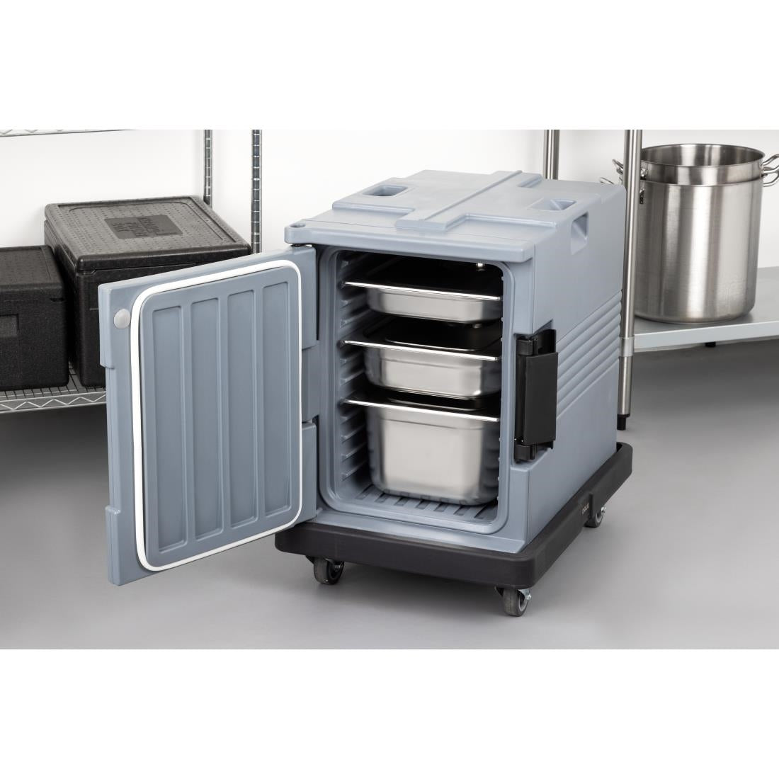 Vogue Thermal Box Carrying Dolly Black