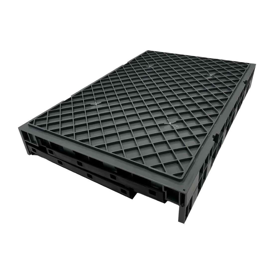 Vogue Plastic Folding Transport Storage Crate 594x396x353mm