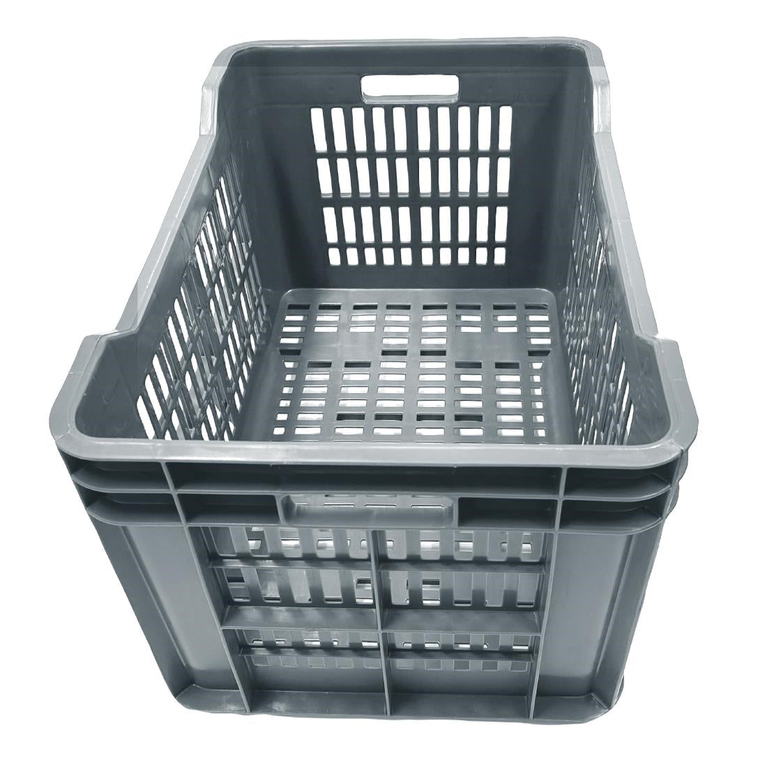 Vogue Perforated Plastic Storage Crate 542x360x290mm