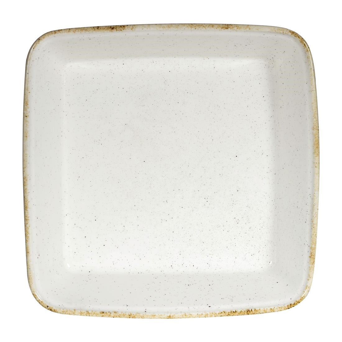 Churchill Stonecast Hints Square Baking Dishes Barley White 250mm (6 Pack)