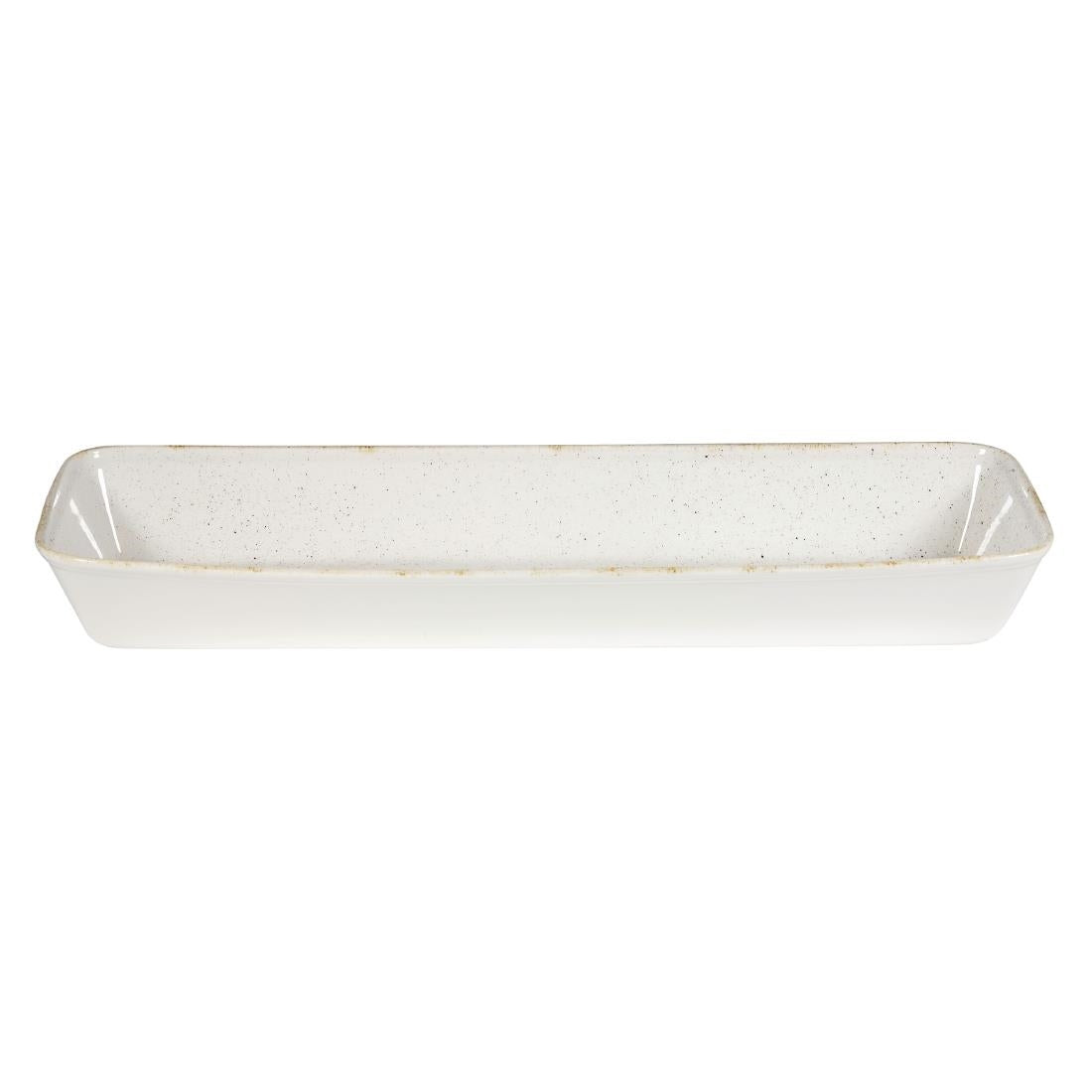 Churchill Stonecast Hints Rectangular Baking Dishes Barley White 160 x 530mm
