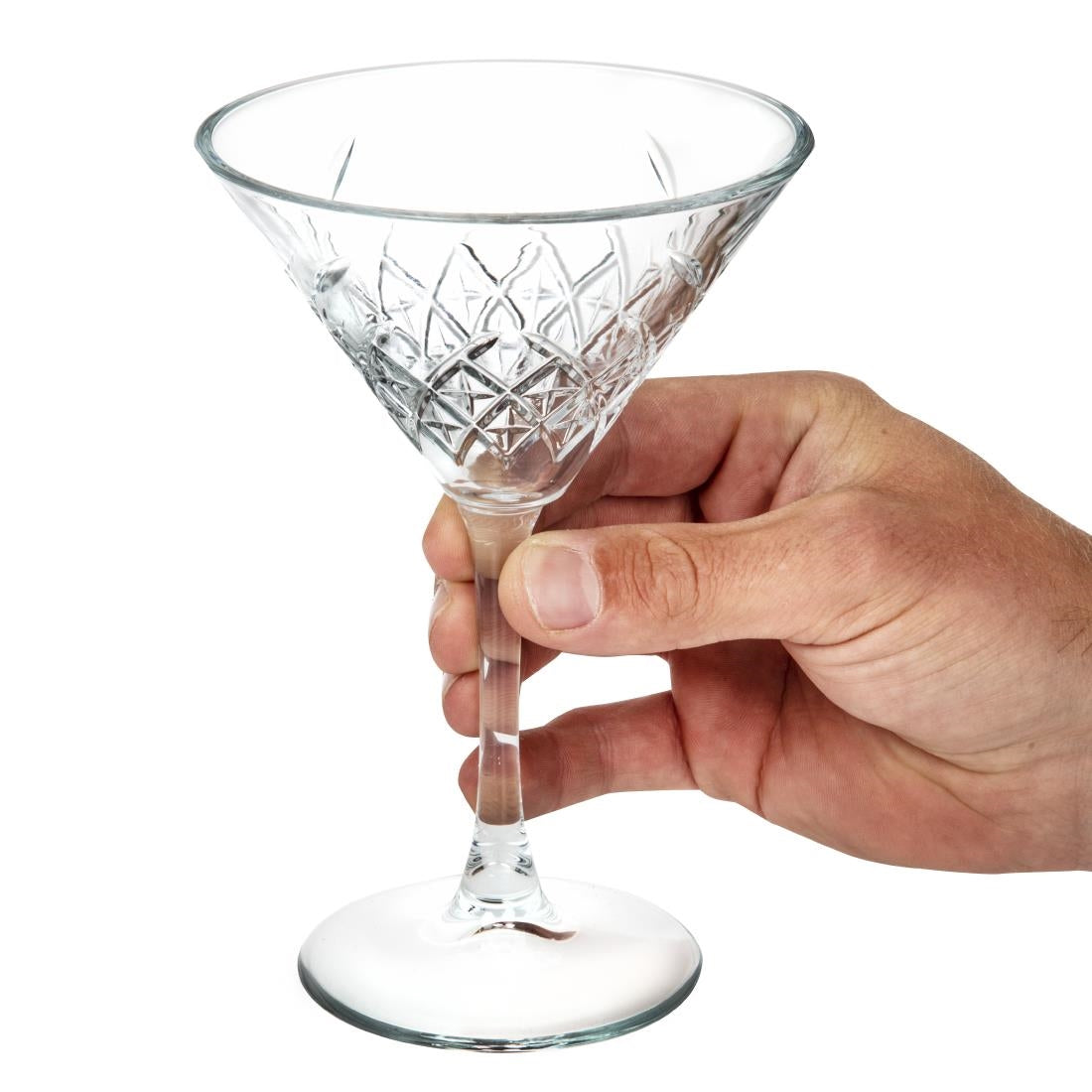 Utopia Timeless Vintage Martini Glasses 230ml (12 Pack)
