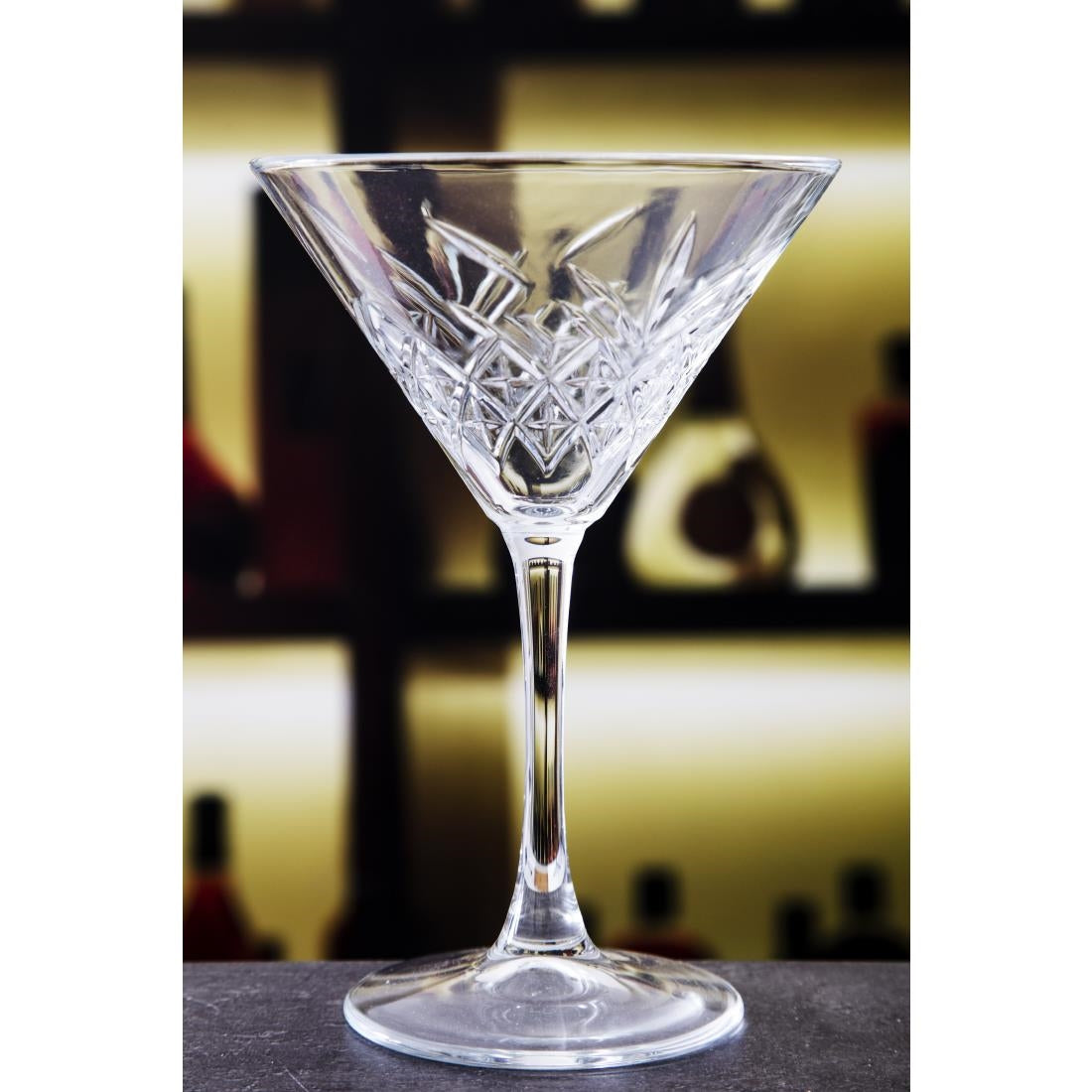 Utopia Timeless Vintage Martini Glasses 230ml (12 Pack)