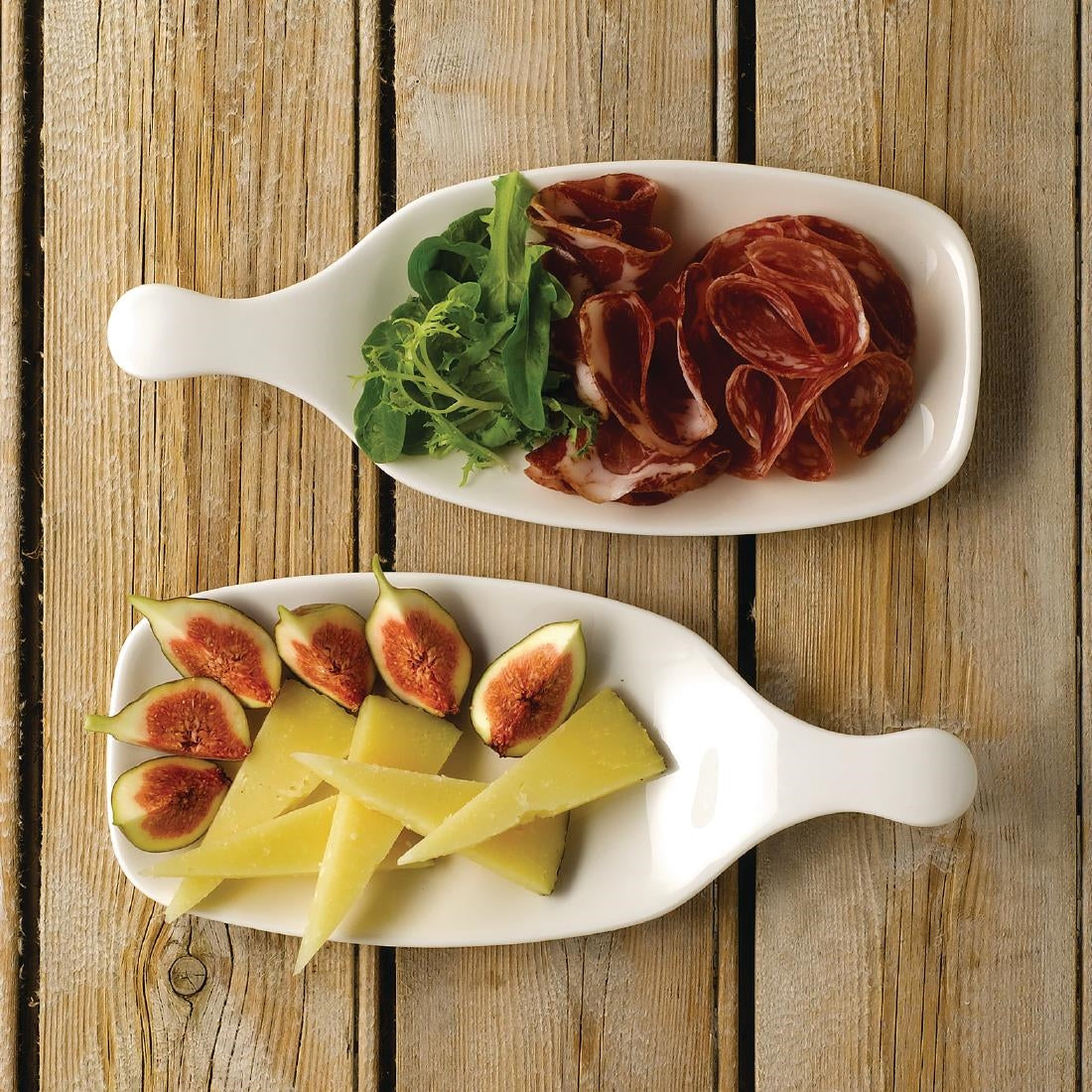 Churchill Bit on the Side Handled Paddle White 284mm (6 Pack)