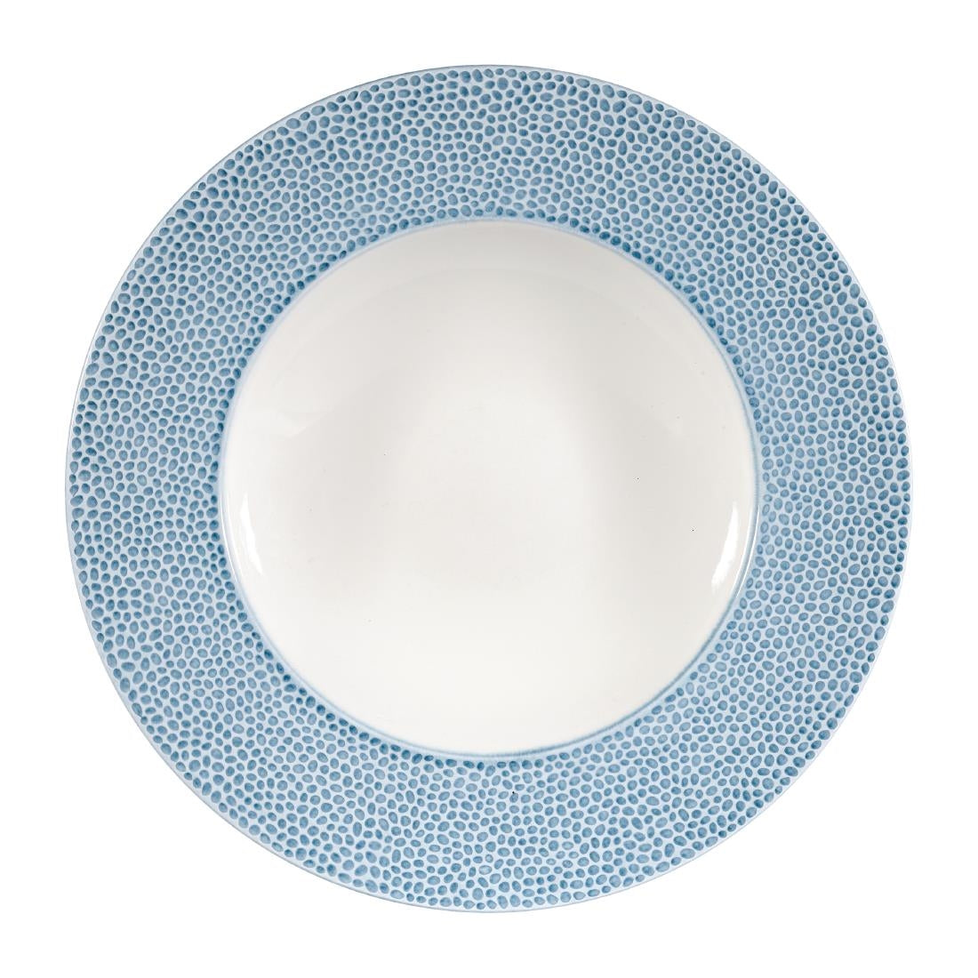 Churchill Isla Wide Rim Bowls Ocean Blue 280mm (12 Pack)