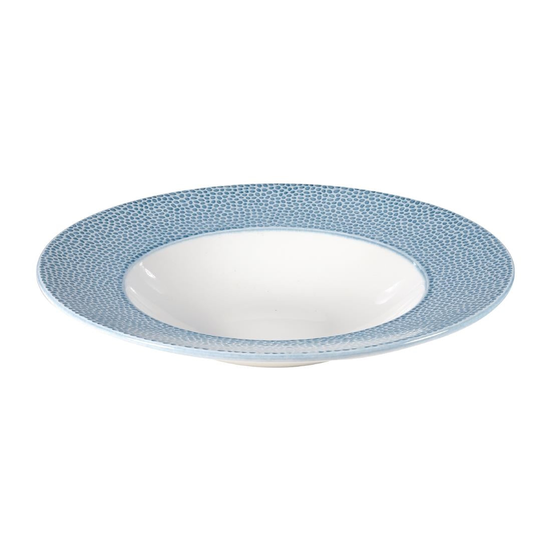 Churchill Isla Wide Rim Bowls Ocean Blue 280mm (12 Pack)