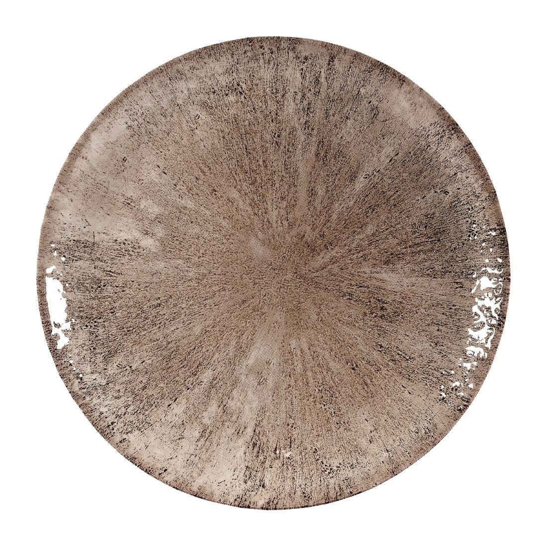 Churchill Stone Zircon Brown Evolve Coupe Plates 228mm (12 Pack)