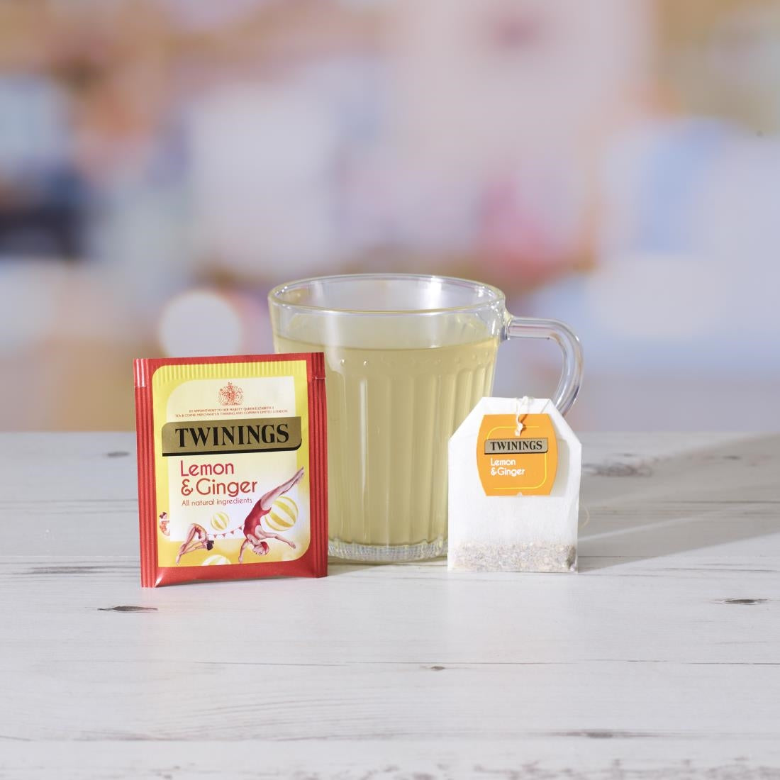 Twinings Lemon & Ginger Enveloped Tea Bags (240 Pack)