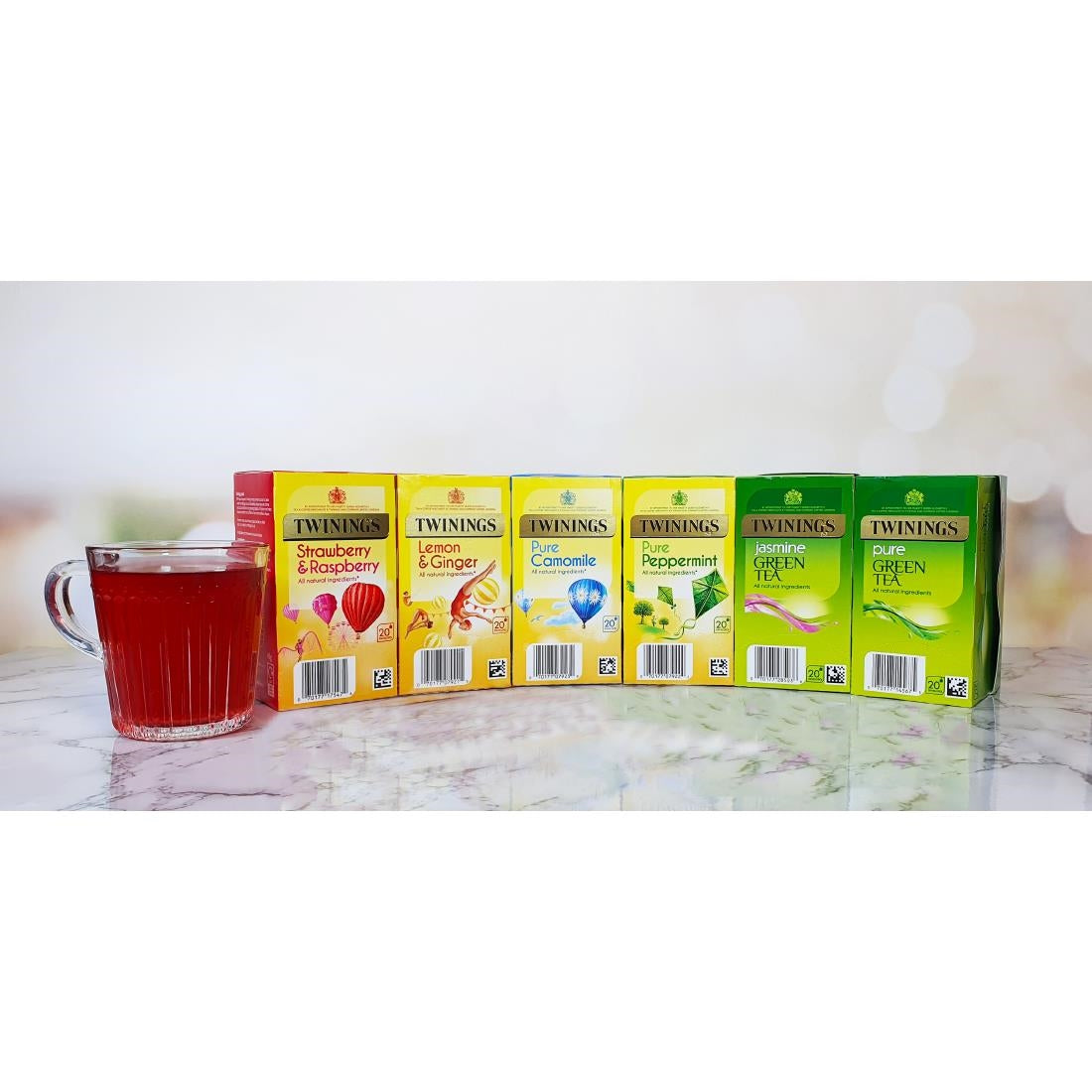 Twinings Infusions & Green Tea Variety Pack Enveloped Tea Bags (120 Pack)