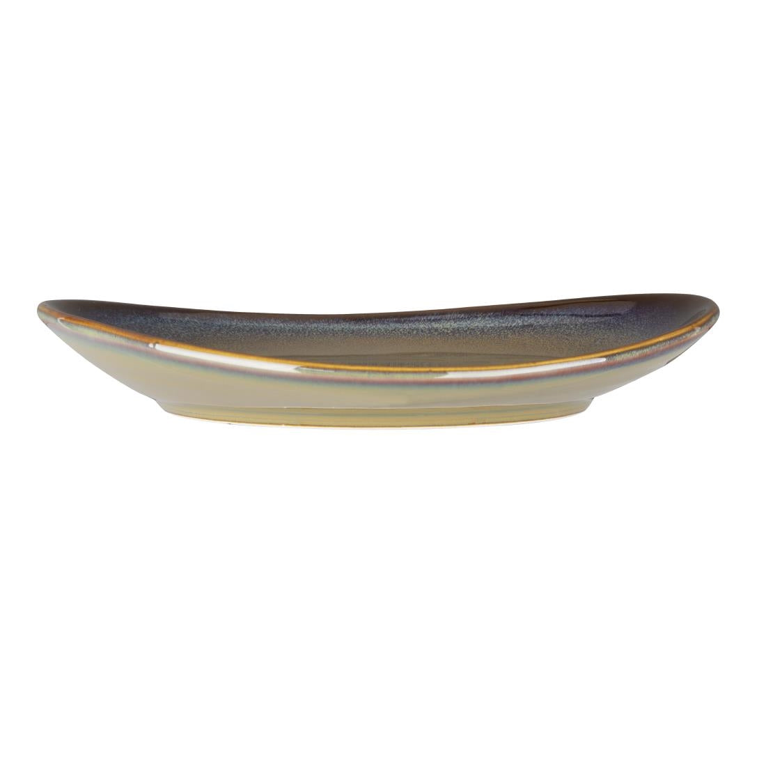 Olympia Birch Coupe Plates Aubergine 270mm (6 Pack)